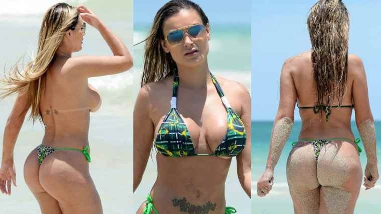 Miss Bum Bum Andressa Urach grave por una cirugía estética Rosario3