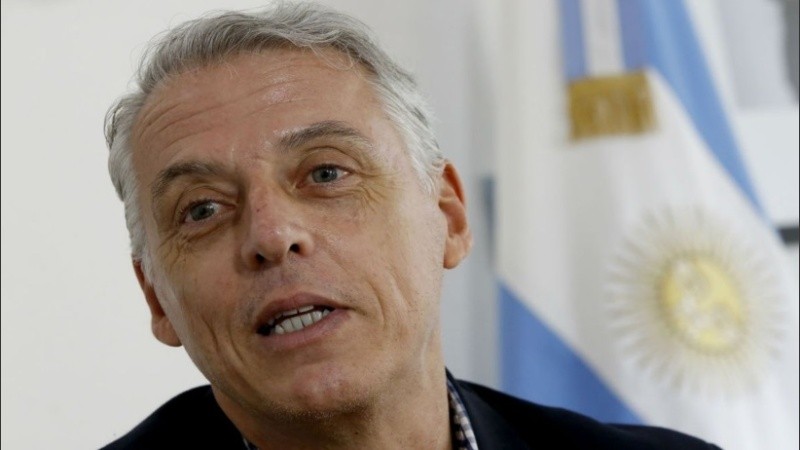El encargado de negocios de la Argentina en Venezuela, a cargo de la Embajada, Eduardo Porretti.