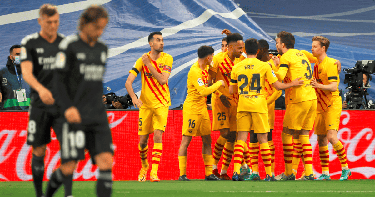 Histórica goleada del Barcelona al Real Madrid en su casa Rosario3