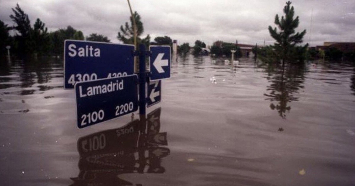 Se cumplieron 20 años de la trágica inundación en Santa Fe 23 muertos