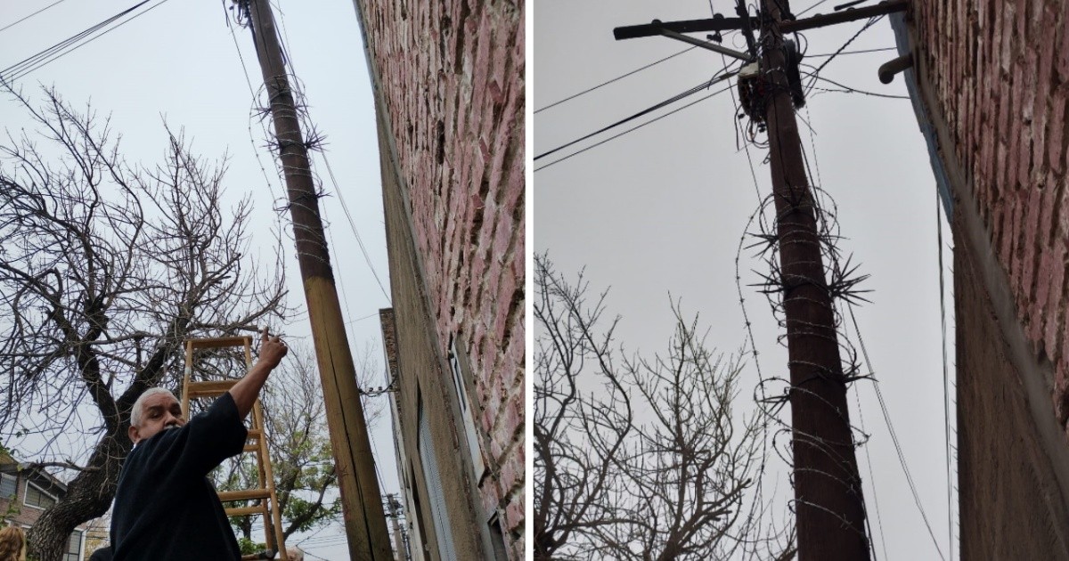 Cansados Del Robo De Cables Vecinos De Barrio Bella Vista Pusieron