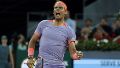 Rafael Nadal ganó, emocionó a sus fanáticos y lo espera un argentino en el Masters 1000 de Madrid