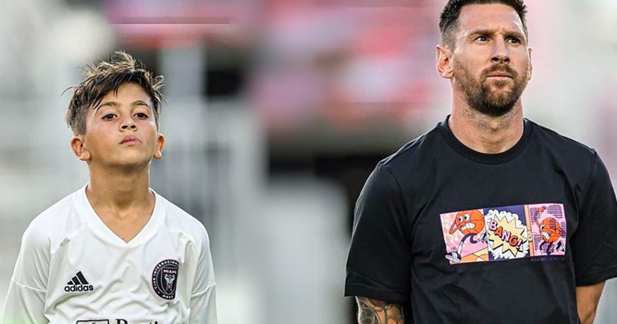 Thiago Messi viene a Rosario a jugar la Newell’s Cup con el Inter de Miami