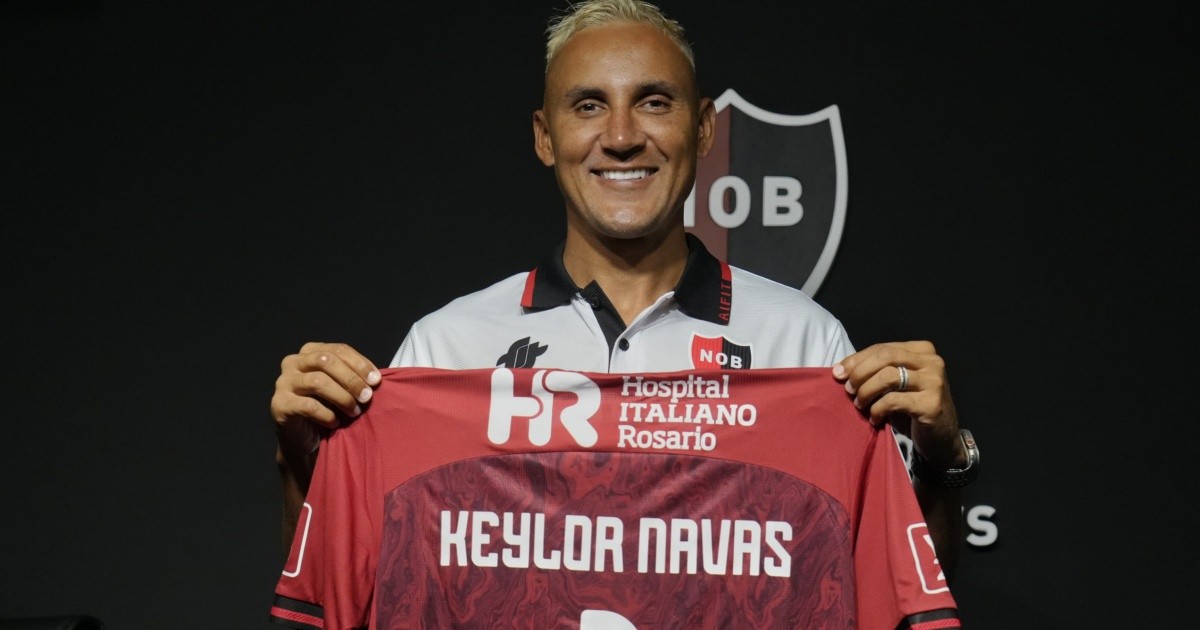 Keylor Navas Flamante Arquero De Newells Estuve Hablando Con Leo