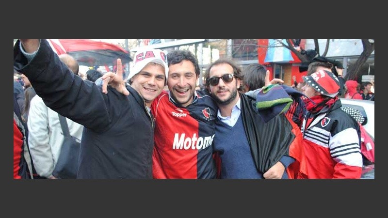 Los hinchas leprosos desataron la alegría por la ciudad.