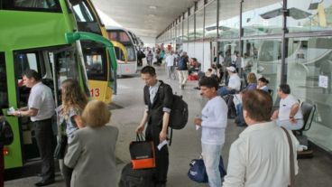 Un pasajero murió al ingresar a la ciudad.