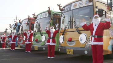 En gran parte de oriente también se festeja la Navidad.