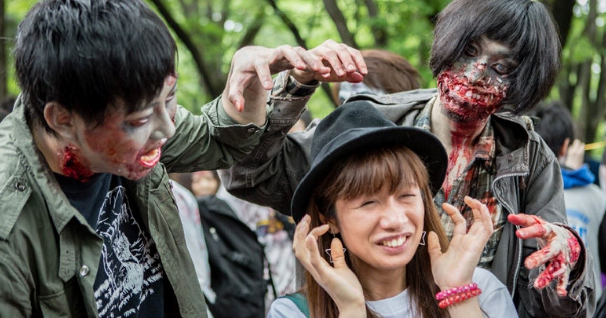 ¡Qué miedo! Fotos de la "invasión zombi" en Japón | Rosario3