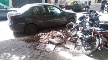 Sólo un susto. Estallido y corte de luz en el centro.