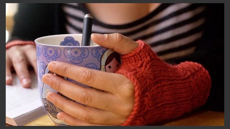 Café caliente para subir la temperatura. O mate, o té, pero caliente. 