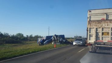 el hecho se registró este martes a alrededor de la 0 hora en el kilómetro 340.