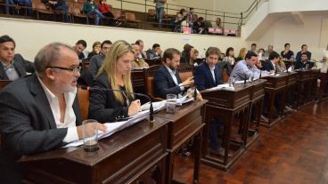 La sesión de este jueves debatió el estacionamiento medido en Rosario.