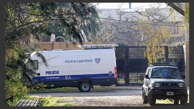 Los investigadores volvieron a la casa del ex secretario de Obras Públicas.