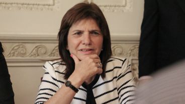 La ministra de Seguridad, Patricia Bullrich.