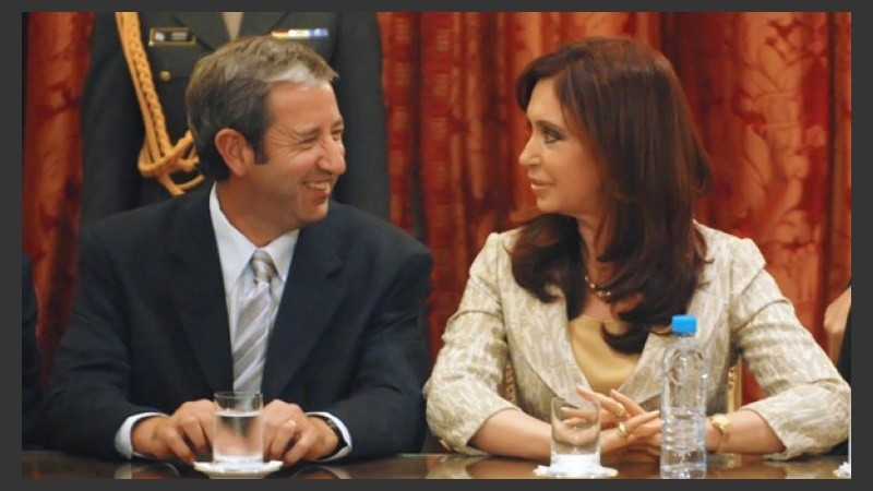 Viejos tiempos: Cobos y Cristina ganaron en el 2007 las elecciones.