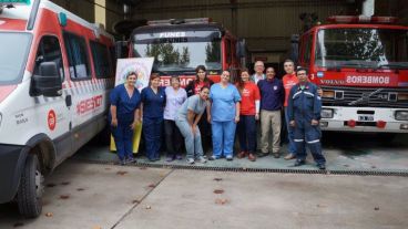 La jornada se realizará en el cuartel de Bomberos Voluntarios.