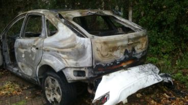 El auto tenía pedido de secuestro del 6 de agosto por un hecho de robo calificado.