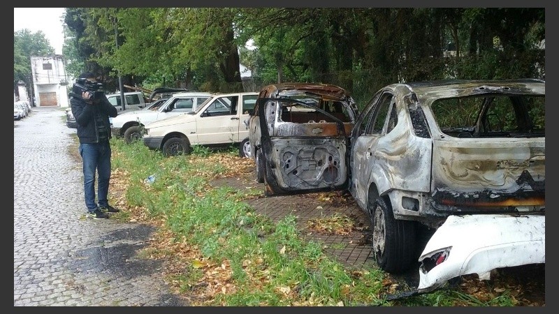 El auto tenía pedido de secuestro del 6 de agosto por un hecho de robo calificado.