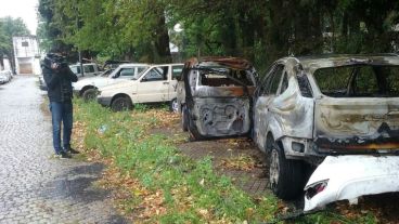 El auto tenía pedido de secuestro del 6 de agosto por un hecho de robo calificado.