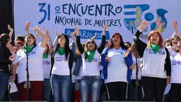 Comenzó el Encuentro Nacional de Mujeres en Rosario.