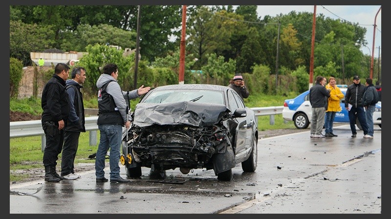 El accidente ocurrió en horas la mañana en la ruta 21.