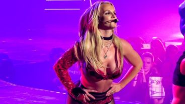 Britney no dejó de bailar ni cantar durante el episodio. Una profesional.