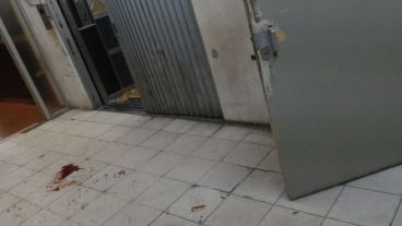 La guardia del Hospital de Niños Zona Norte donde se vivió el violento episodio.