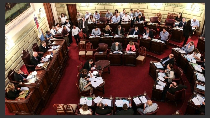 La Legislatura realizó este jueves una sesión extraordinaria.