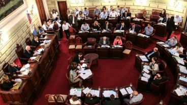 La Legislatura realizó este jueves una sesión extraordinaria.