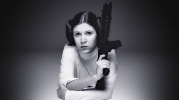 Fisher, en el rol de la Princesa Leia desde los 19 años.