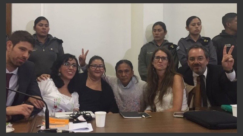 Sala en el Tribunal Oral Federal de Jujuy.