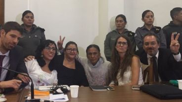 Sala en el Tribunal Oral Federal de Jujuy.