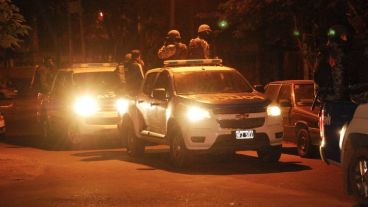 El gobierno provincial destacó el patrullaje policial en las calles rosarinas.