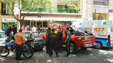 El hecho sucedió en el mediodía de este viernes en Córdoba al 700.