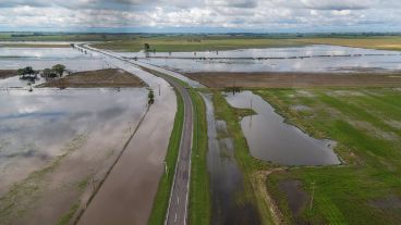 Imágenes aéreas de la zona de Rafaela y Ramona del miércoles 4.