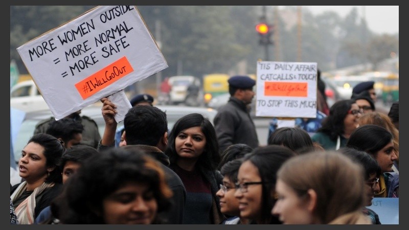 Sororidad en Nueva Delhi, India.