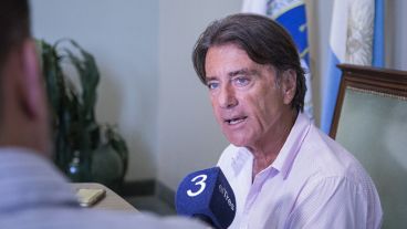 El presidente de la Corte santafesina, Daniel Erbetta, habló este lunes.