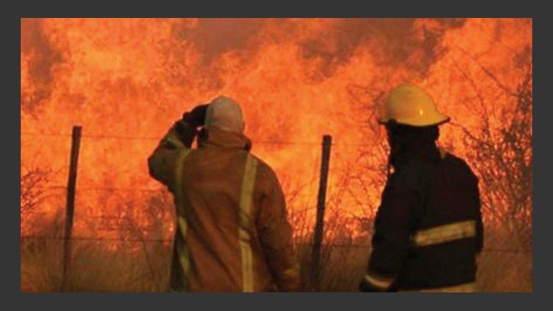 Se recrudece la tensión por los incendios en La Pampa