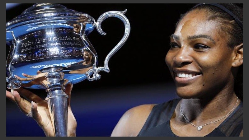 Serena Williams quedó a un solo título de Margaret Court.