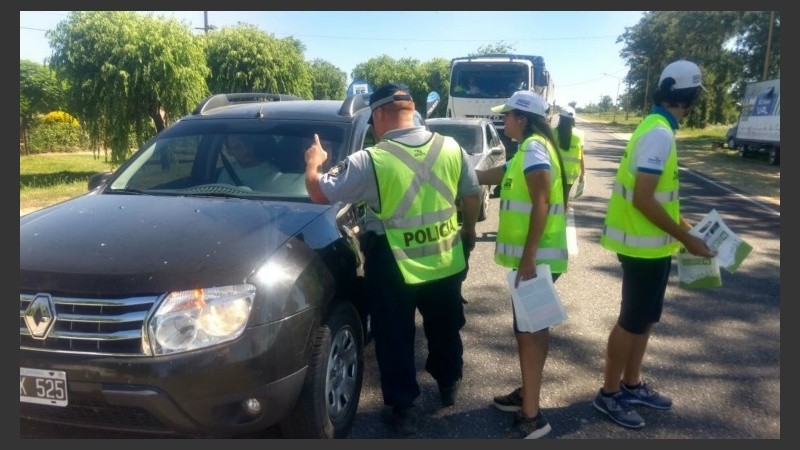 Se labraron casi 5 mil actas por infracciones en las rutas santafesinas. 