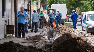 Cerrito al 700: hubo ciertas dificultades para solucionar la pérdida.