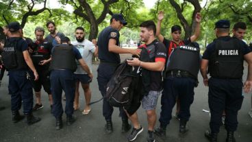 Los hinchas sabaleros volvieron a visitar el Coloso Marcelo Bielsa.