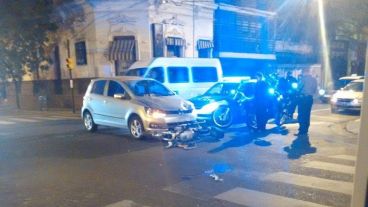 El accidente ocurrió este domingo a la madrugada.