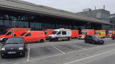 La aeroestación alemana estuvo dos horas cerrada.