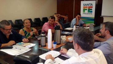 Las comisiones técnicas se reunieron este viernes en Santa Fe.