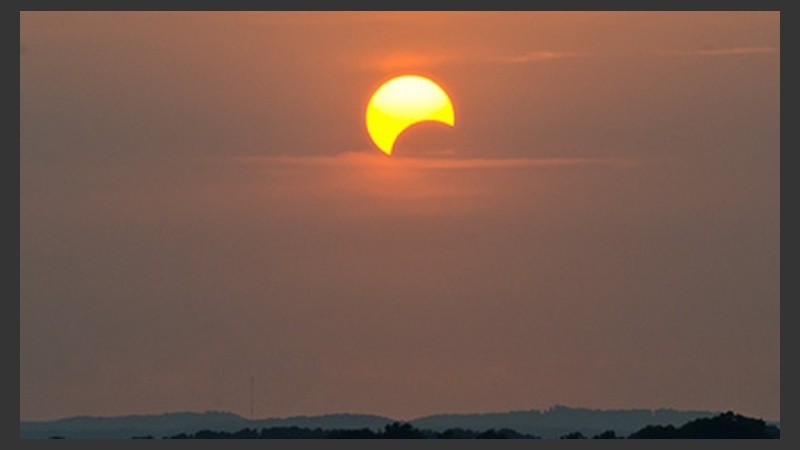 El eclipse se verá mejor en la Patagonia.