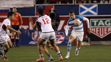 Los Pumas 7's venían de caer derrotados ante Estados Unidos por 21-19.