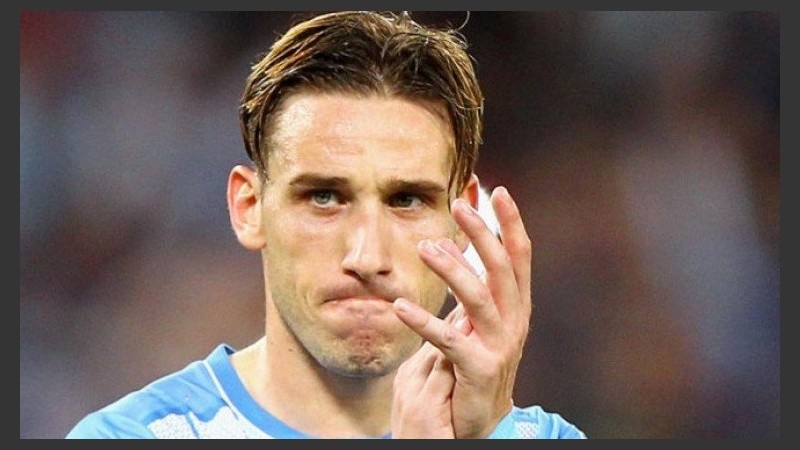 Biglia, en problemas.