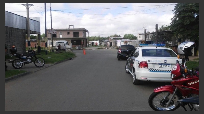 Agentes de control participaron del operativo junto a policías.