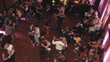 Milonga en el bar Olimpo, todo un clásico.